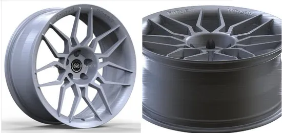 사용자 정의 디자인 청동 스포크 Monoblock 럭셔리 자동차 알루미늄 합금 테두리에 대 한 1 조각 럭셔리 단조 바퀴